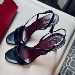 STAUD Nadja Heel Black NIB